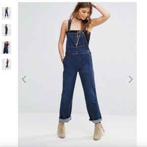 NWT! Free People Davis Classic Overalls